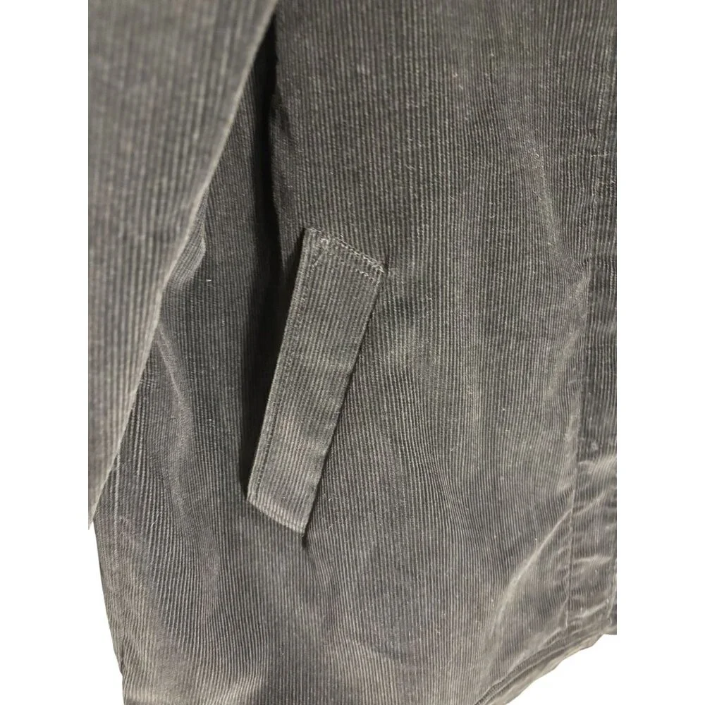 Vintage Black DonCaster Corduroy Jacket Casual/Chore/Retro Style - Picture 13 of 16